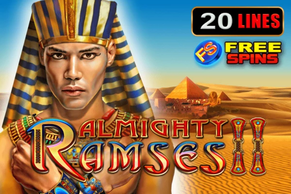 Интересный игровой слот в Казино AzinoMobile ➤ Almighty Ramses II